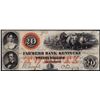 Image 1 : 1859 $20 Farmers Bank of Kentucky Obsolete Note