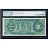 Image 2 : 1890 $2 Treasury Note Fr.353 PMG Gem Uncirculated 65EPQ