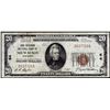 Image 1 : 1929 $20 National Bank Milwaukee, WI CH# 64 National Currency Note