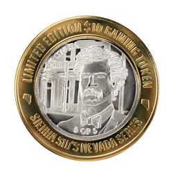 .999 Silver Sierra Sids Sparks, Nevada $10 Casino Limited Edition Gaming Token