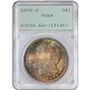 Image 2 : 1890-O $1 Morgan Silver Dollar Coin PCGS MS64 Rattler Holder Amazing Toning