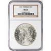 Image 1 : 1921 $1 Morgan Silver Dollar Coin NGC MS65