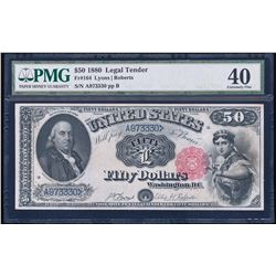 1880 $50 Legal Tender Note Fr.164 PMG Extremely Fine 40