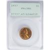 Image 1 : 1937 Proof Lincoln Wheat Cent Coin PCGS PR63RB Old Green Rattler