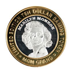 .999 Silver MGM Grand Las Vegas $10 Casino Limited Edition Gaming Token