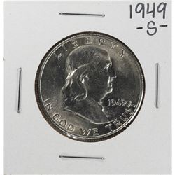 1949-S Franklin Half Dollar Coin