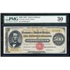 Image 1 : 1882 $500 Gold Certificate Note Fr.1216a PMG Very Fine 30