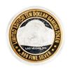 Image 1 : .999 Silver Golden Nugget Las Vegas, Nevada $10 Casino Limited Edition Gaming Token
