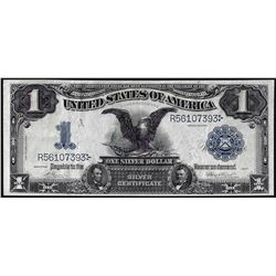 1899 $1 Black Eagle Silver Certificate Note