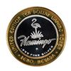 Image 1 : .999 Silver Flamingo Reno Nevada $10 Casino Limited Edition Gaming Token