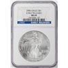 Image 1 : 2006 $1 American Silver Eagle Coin NGC MS69 Early Releases