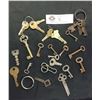 Image 1 : Lot of Vintage Skeleton Keys and Other Vintage Keys