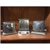 Image 1 : 3 Vintage Toasters 1940's-50's As is