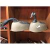 Image 1 : 2 Large Canada Geese / Loon Plastic Decoy
