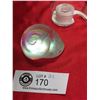 Image 1 : Glass Snail. Signed R. Held 3"w x 1.5" w Different Colours When Looking at Different Angles