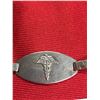 Image 2 : Vintage Sterling Silver Medical Bracelet