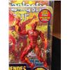 Image 2 : Marvel Legends. Human Torch with Fantastic 4 Comic Book. Series II (2) Factory Sealed