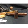Image 2 : 3 Vintage Wood Workers Tools Plane and 2 Wood Scribes
