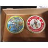 Image 2 : Older Cigar Box with Two Vintage Round Playing Card Decks
