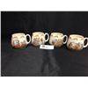 Image 1 : Set of 4 Vintage Royal Doulton Bunnykins Mugs. Very Nice Shape.