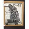 Image 2 : 2 Vintage Advertisments in Wood Frames. Pears Soap, Acme Charm Steel Rangers