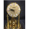 Image 2 : German Anniversary Glass Dome Clock in Good Shape. Needs a Key.