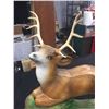 Image 2 : Vintage Classic Canadiana Chalkware White Tail Deer in Motion15"l x 15"h x5 Thick