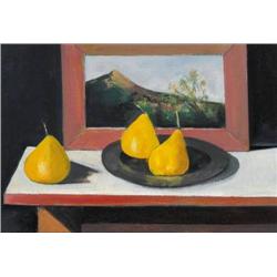 Peter Collis RHA (b.1929) STILL LIFE AND SUGARLOA