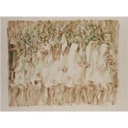 Louis le Brocquy HRHA (b.1916) RIVERRUN, PROCESSI