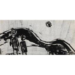 Gerard Dillon (1916-1971) TWO CONNEMARA KIDS, cir