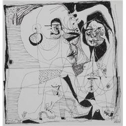 Colin Middleton MBE RHA (1910-1983) LLANCA (FIGUR