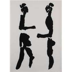 Louis le Brocquy HRHA (b.1916) CUCHULAINN CONFRON