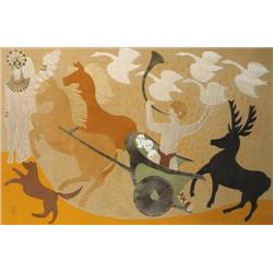 Patricia Jorgenson (b.1936) CUCHULAINN