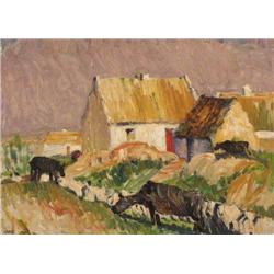 Charles Vincent Lamb RHA RUA (1893-1964) CATTLE G