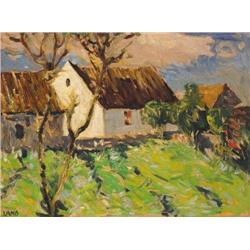 Charles Vincent Lamb RHA RUA (1893-1964) THATCHED