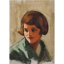 William Conor RHA RUA ROI (1881-1968) STUDY OF A 