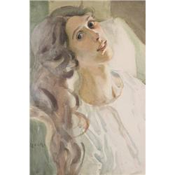 William John Leech RHA ROI (1881-1968) PORTRAIT O