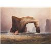 Image 1 : Andrew Nicholl RHA (1804-1886) ARCHED ROCK, FANNE
