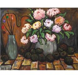 Gladys Maccabe HRUA ROI FRSA (b.1918) STILL LIFE 