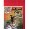 Image 2 : Classics Illustrated Junior #539 The Enchanted Fish In Bag On a White Board