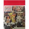 Image 2 : Classics Illustrated Junior #571 How Fire Came To The Indians  In Bag On a White Board