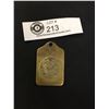 Image 1 : US Coast Guard 1790 Brass Tag