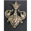 Image 2 : Antique Silver Filigree Brooch Marked 800 Silver.