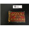 Image 2 : Very Early Royal Black Lead Stove Polish Box with Contents