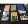 Image 1 : 6 Vintage Hard Cover Books. 4 Hunting Related and Novels about Travel. 1906-1960