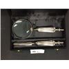 Image 2 : Bombay Co. Letter opener and Magnifying Glass in a Black Velvet Case