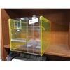 Image 1 : A Brand New Display Case with Shelf Inside. Locking Keys with 2 ways of Getting inside.18" D x 12" W