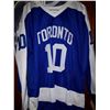 Image 3 : John Anderson Signed Custom Toronto Maple Leafs Jersey (Beckett COA)