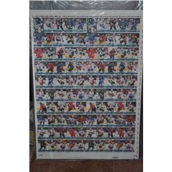 2016-17 Upper Deck Series 1 Hockey Young Guns Uncut Sheet