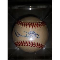 Devon White Autographed baseball